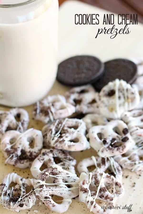 Cookies and Cream Pretzels