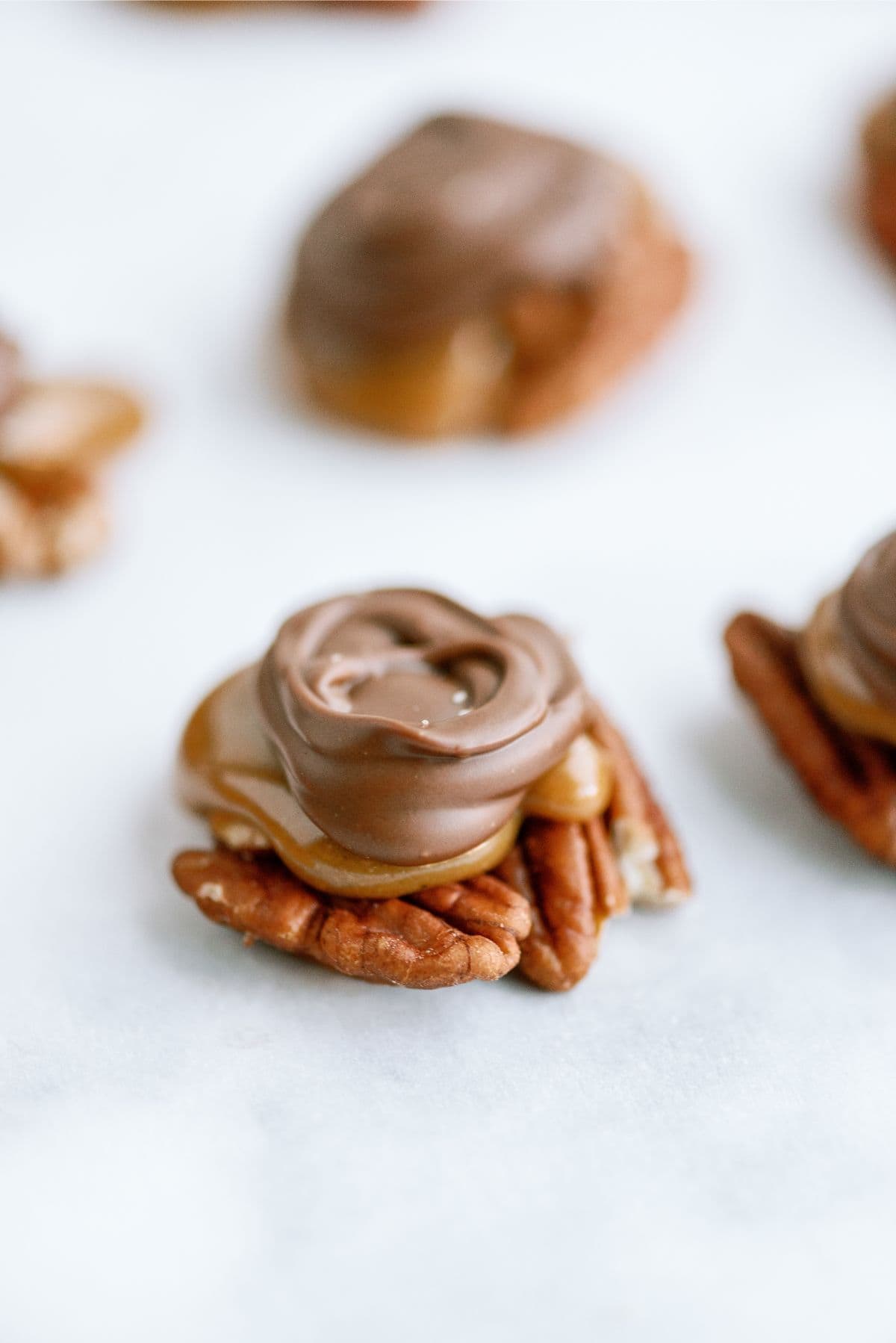 Chocolate Caramel Pecan Turtles