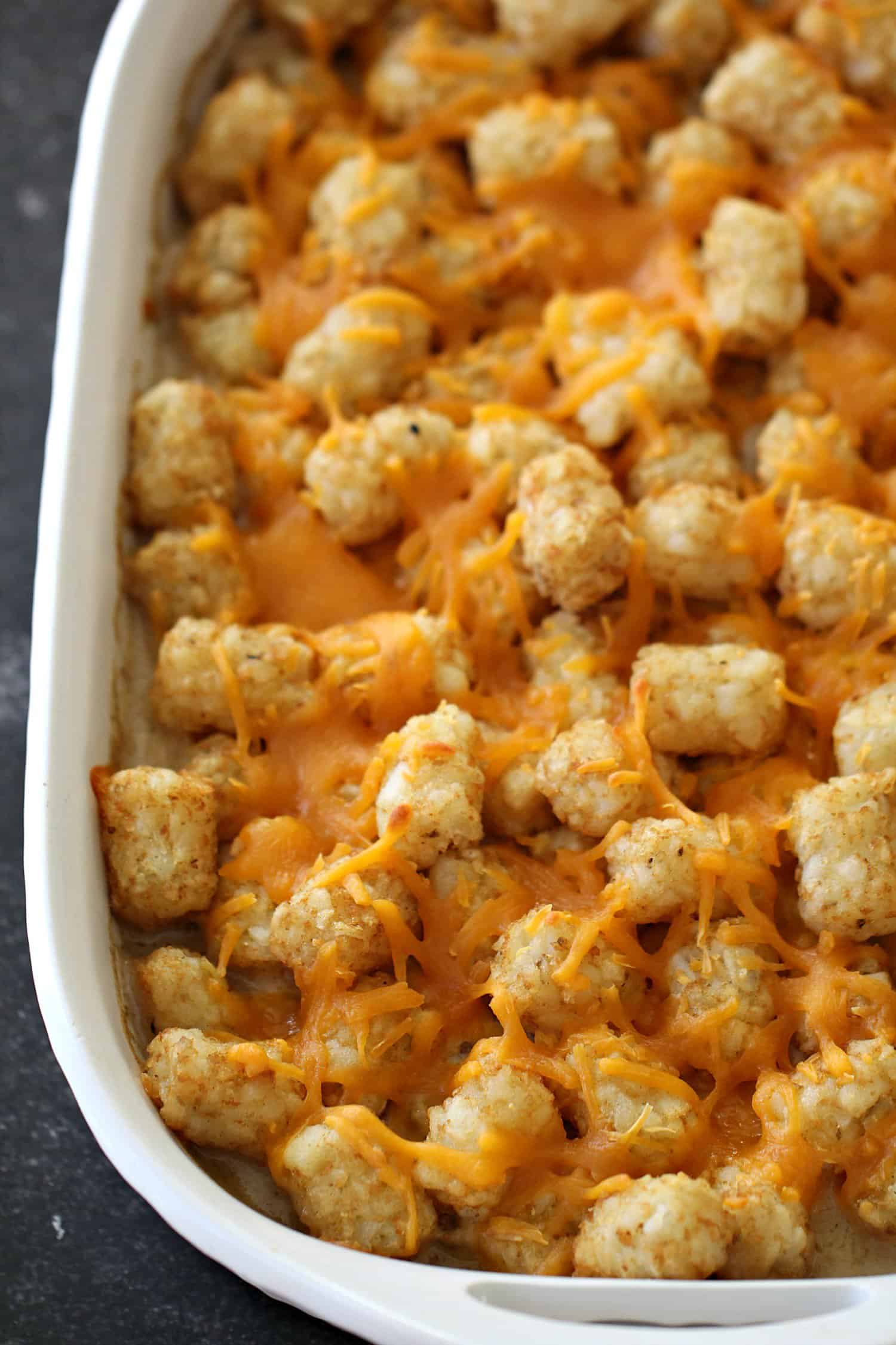 Cowboy Casserole (Easy Tater Tot Casserole) Recipe