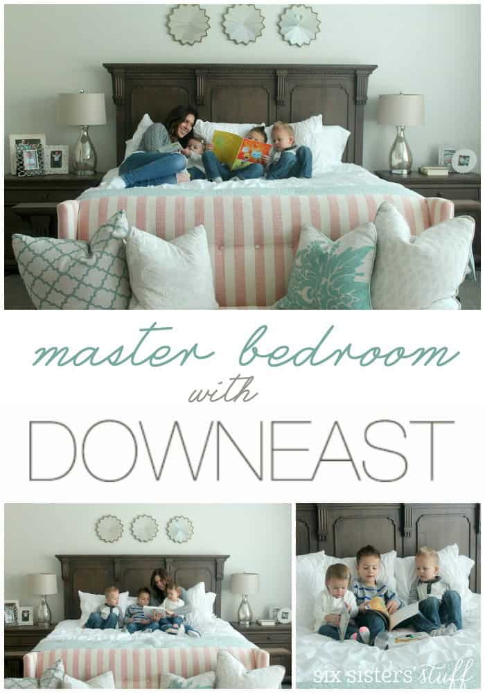 Master Bedroom Reveal with DownEast Home