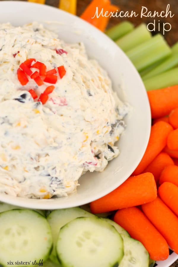 Healthy Mexican Ranch Dip Recipe