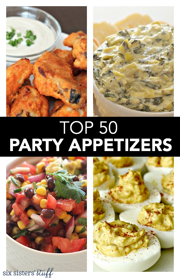 Top 50 Party Appetizers