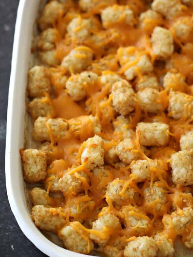 Cowboy Casserole (Tater Tot Casserole) Recipe