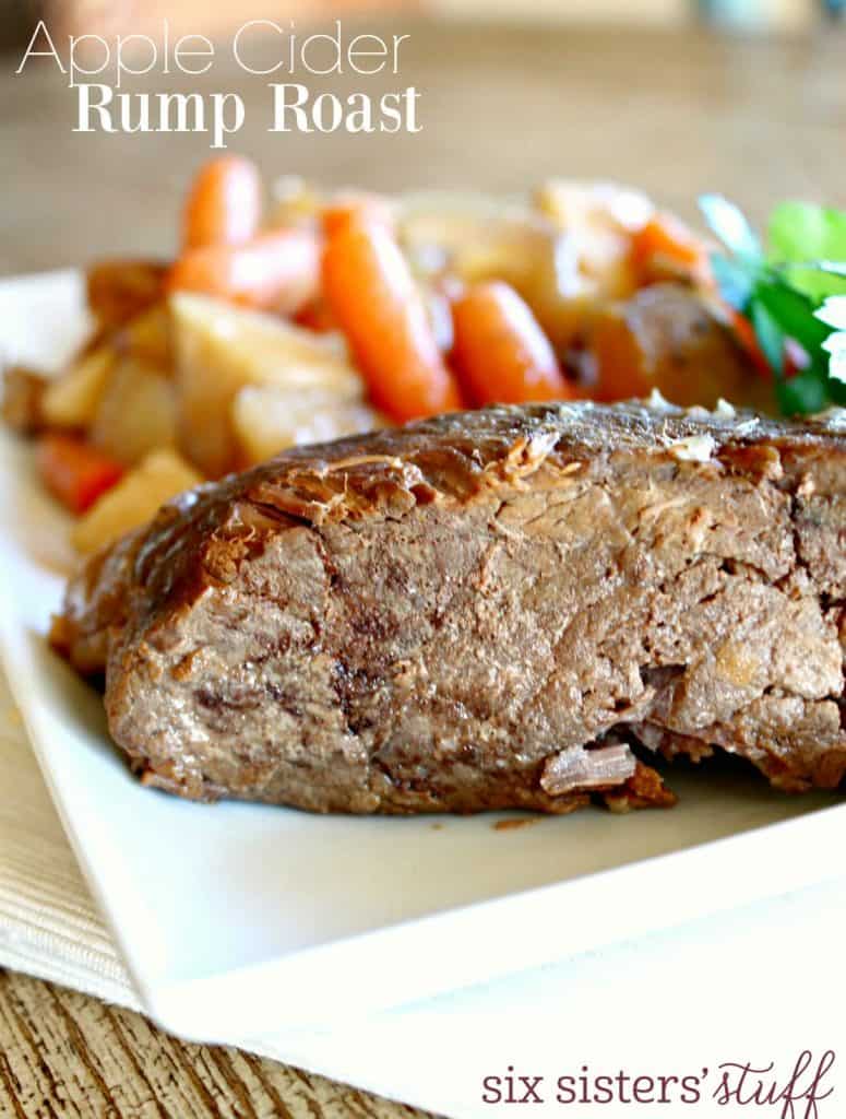 apple cider rump roast