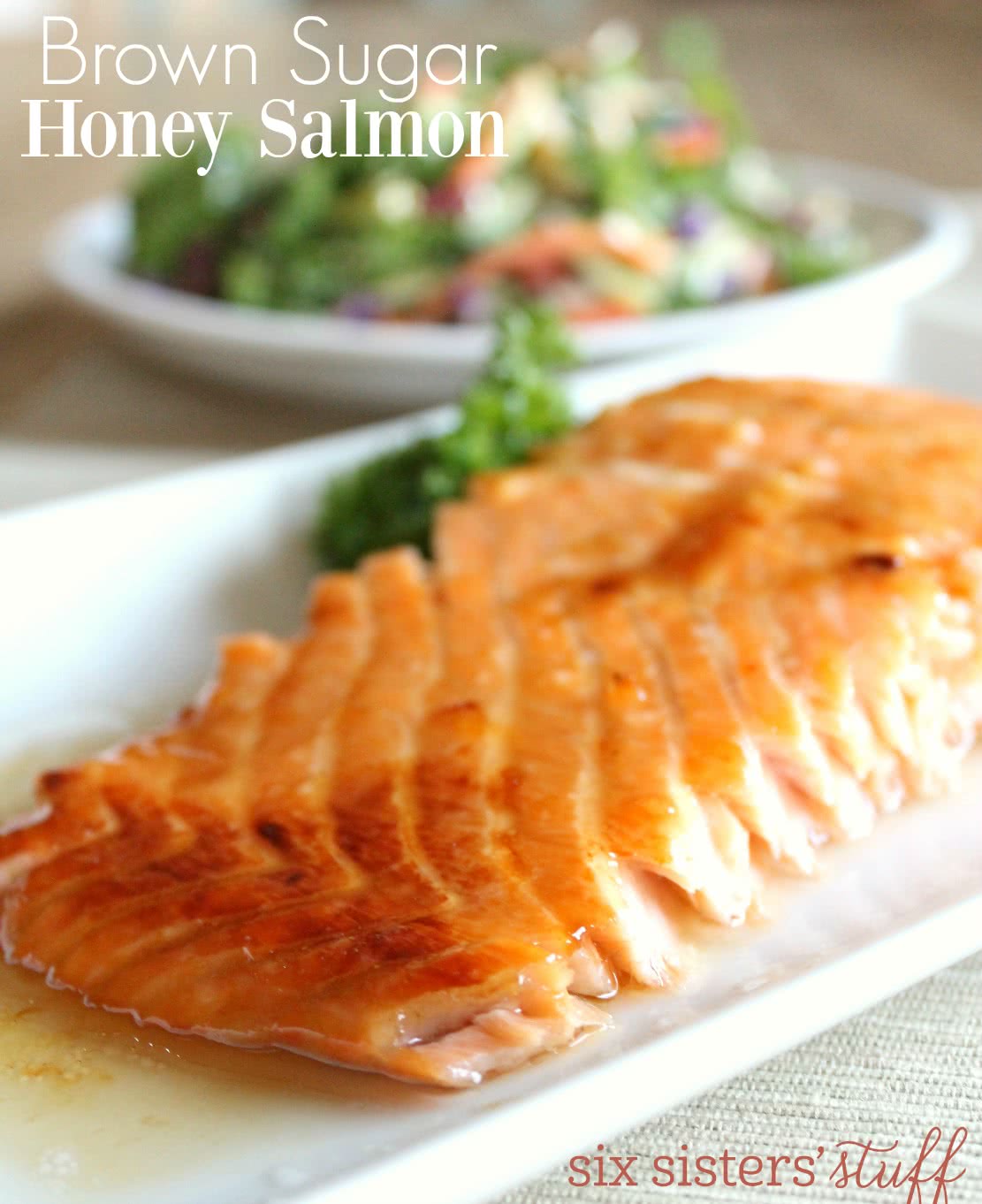Brown Sugar Honey Salmon