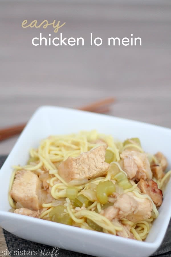 Easy Chicken Lo Mein Recipe