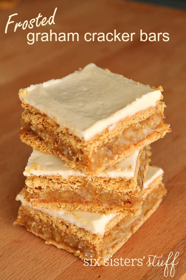 Frosted Graham Cracker Bars