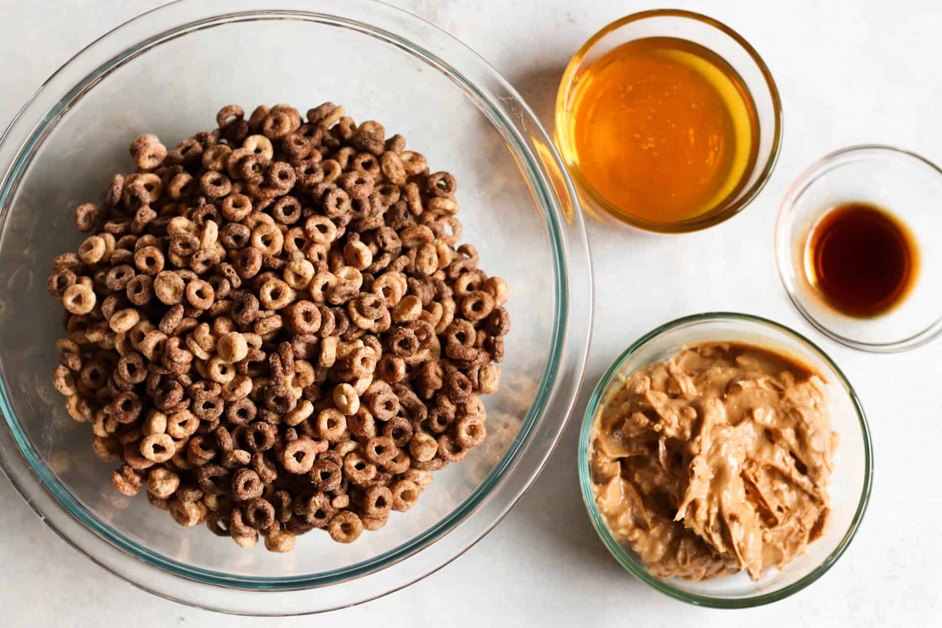 Ingredients for Peanut Butter Breakfast Bites