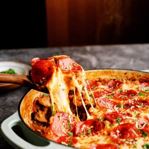 pizza skillet pasta