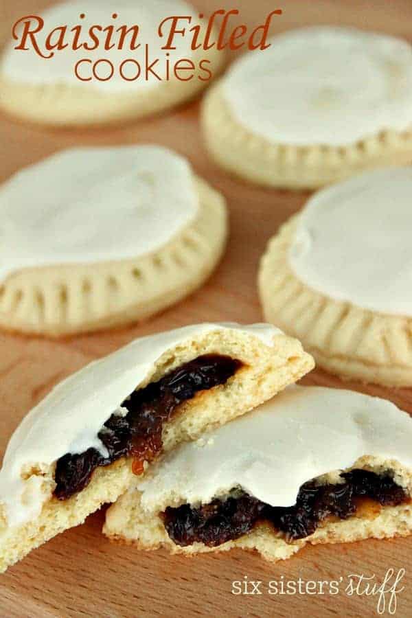 raisin filled cookies