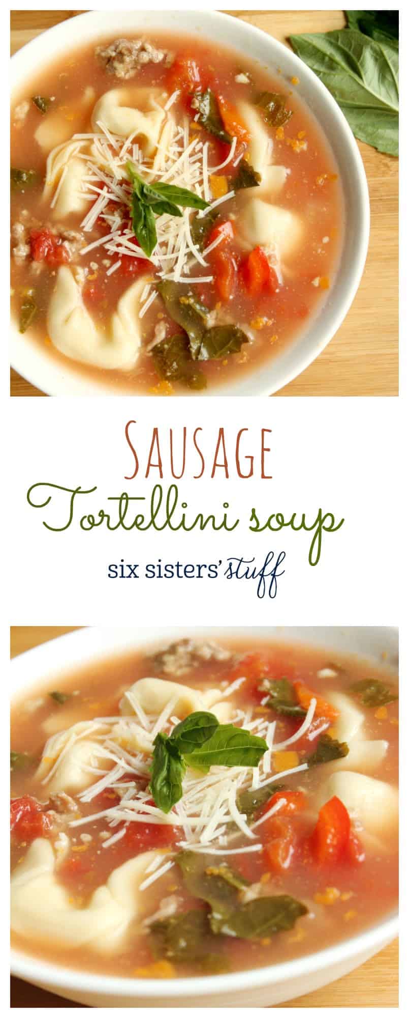 Sausage Tortellini Soup