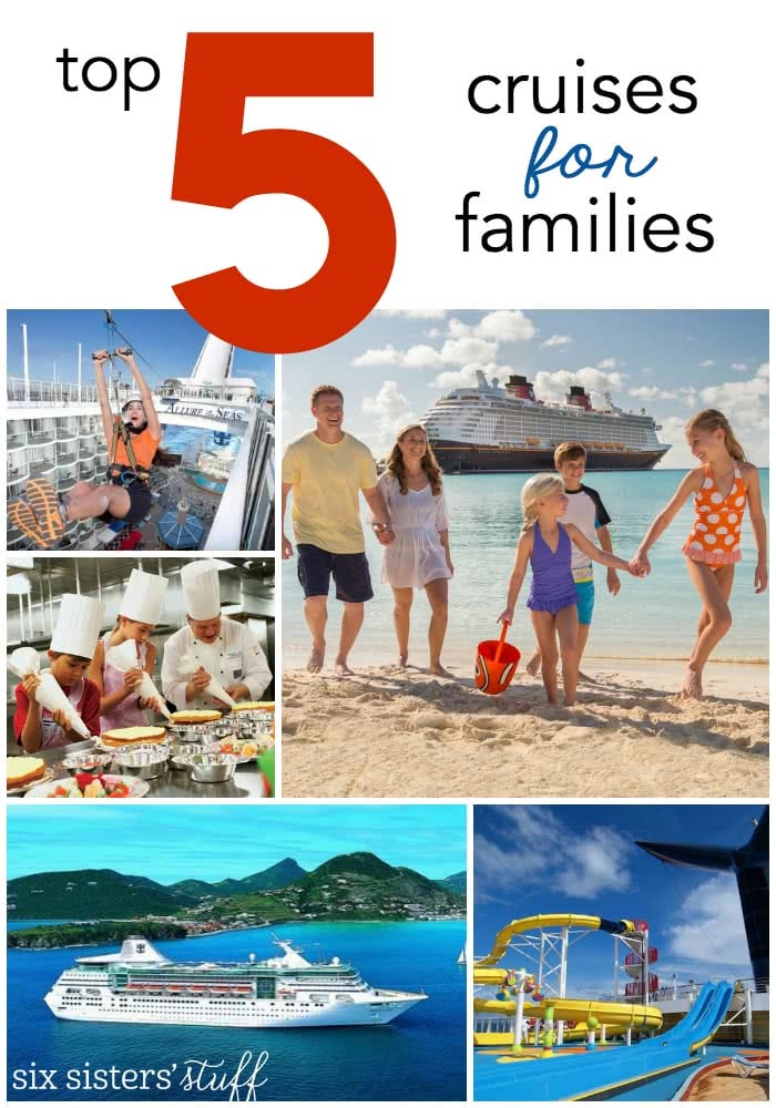 The Top 5 Cruise Lines and Destinations for Families