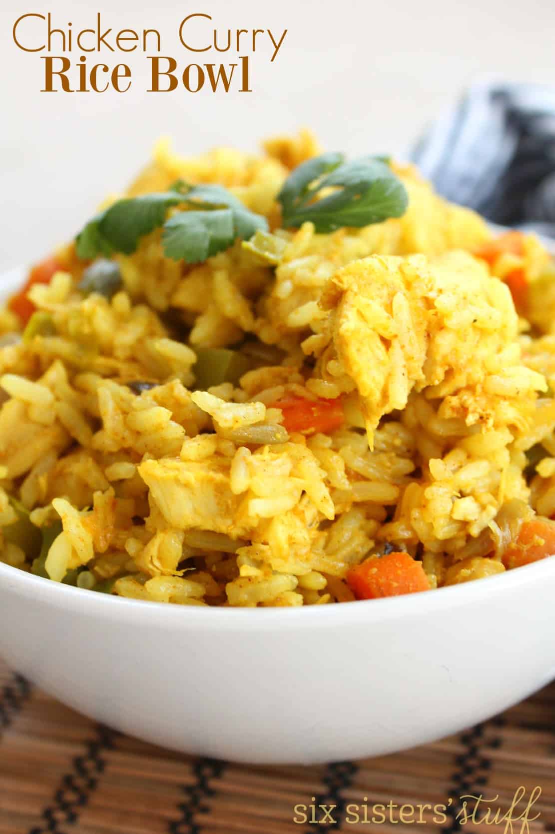 Chicken Curry Rice Bowls