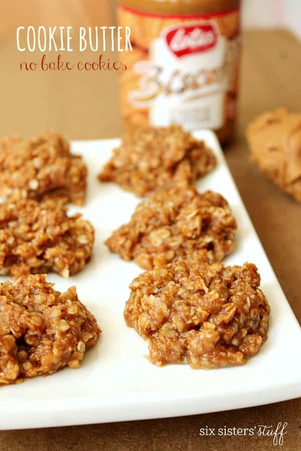 no bake cookie butter cookies