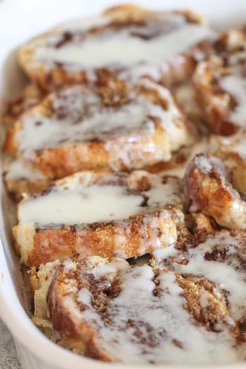 Cinnamon Roll French Bread Bake Recipe