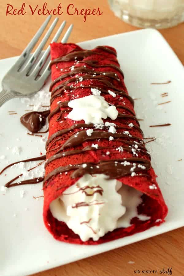 Red Velvet Crepes