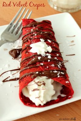 Red Velvet Crepes from SSS