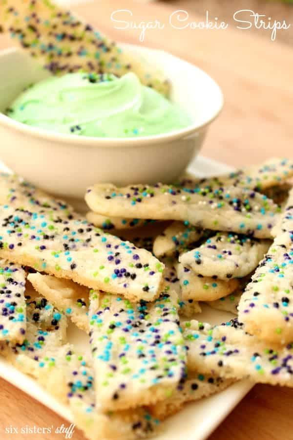 Sugar Cookie Strips