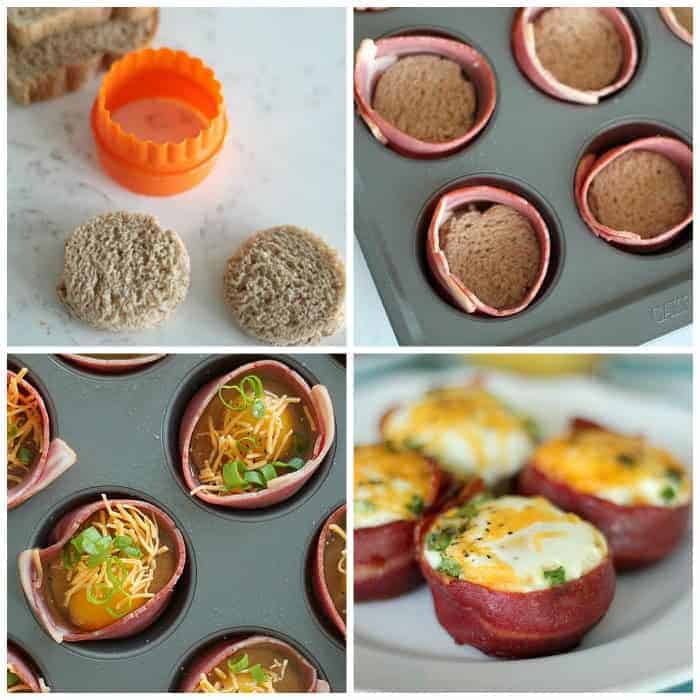 Turkey Bacon Egg Muffin Cups