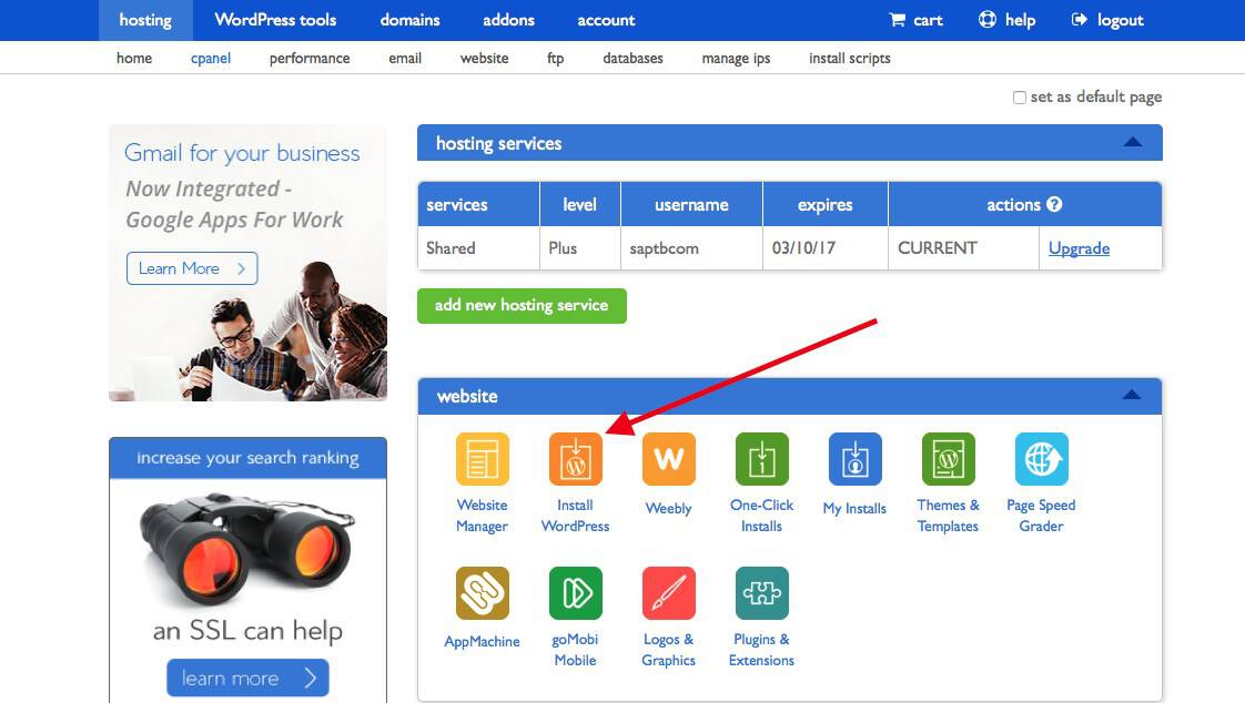 7 - cPanel
