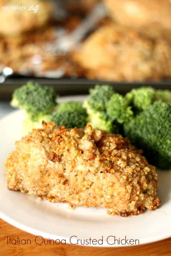 Quinoa Crusted Chicken