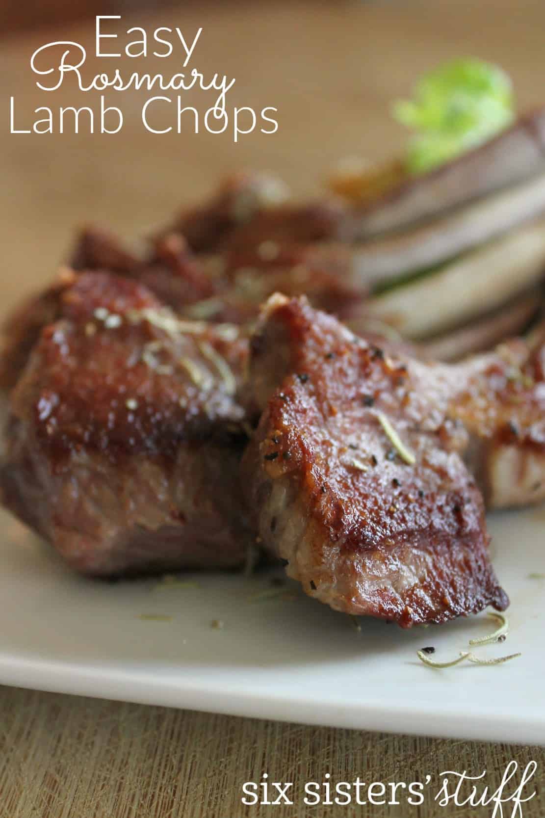 Easy Rosemary Lamb Chops