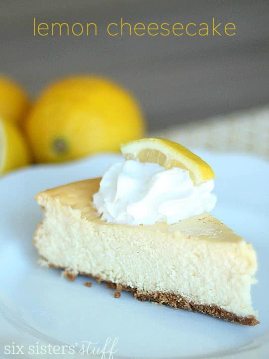 Easy Lemon Cheesecake with Wholesome!®