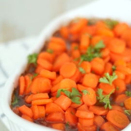orange glazed carrots recipe