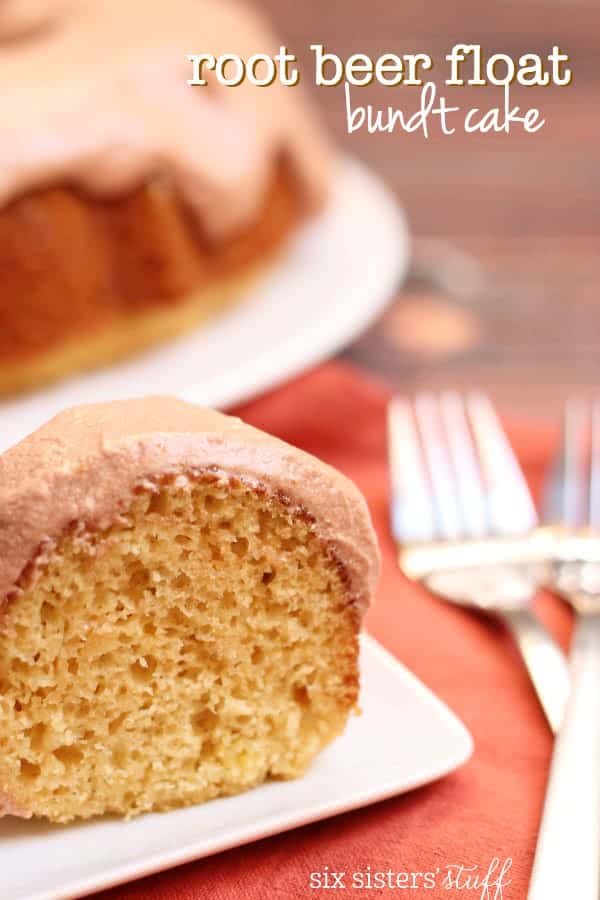 Root Beer Float Bundt Cake