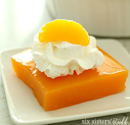 Smooth Orange Jello Delight