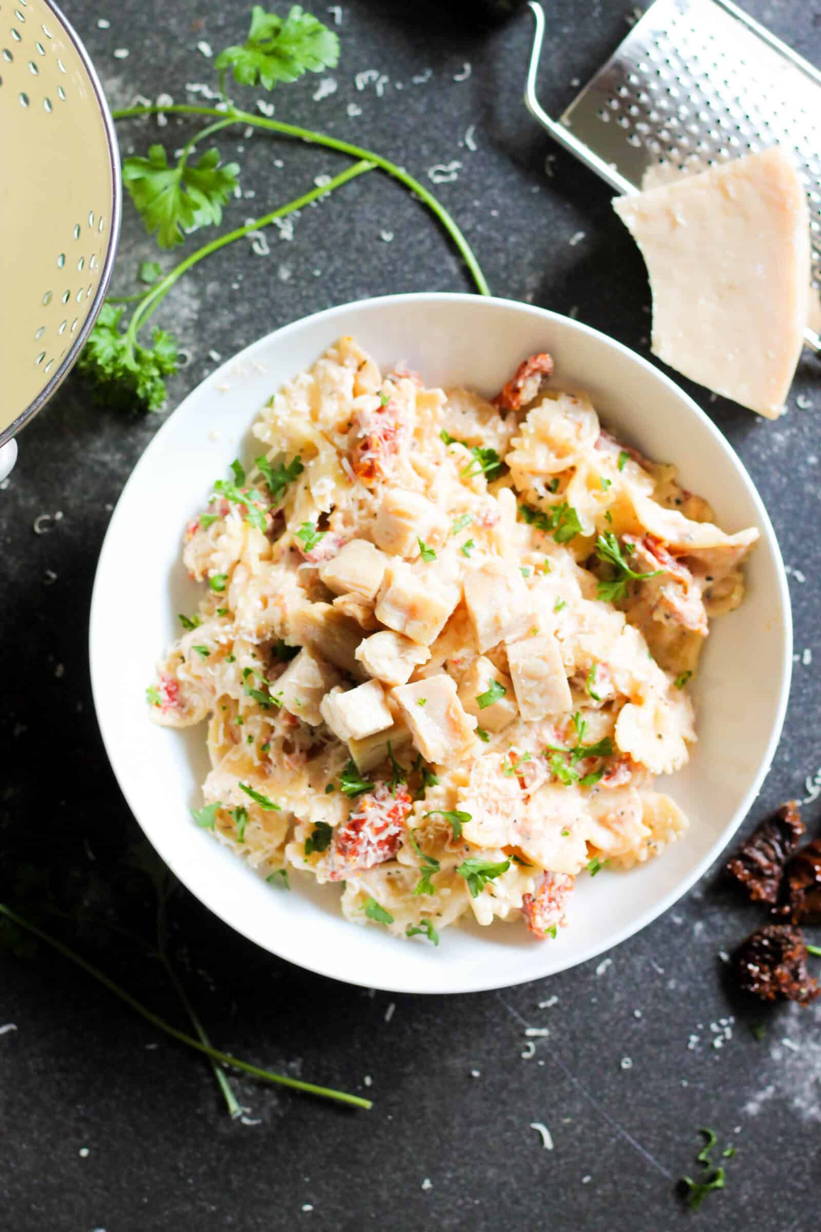 Tuscan Chicken Pasta