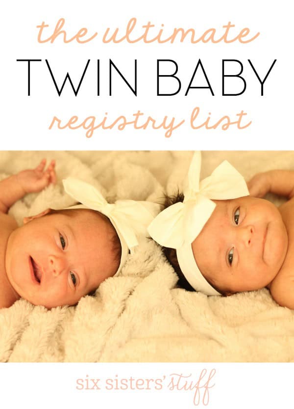 The BEST Twin Baby Registry