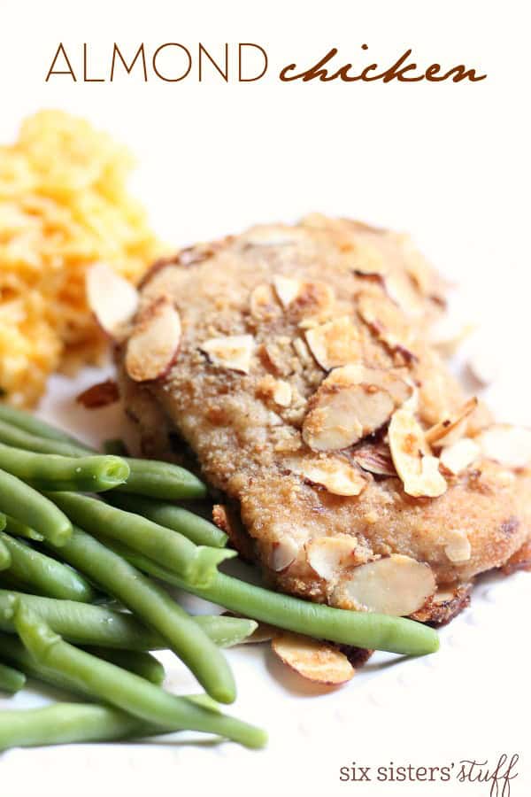 Almond Crusted Chicken Recipe