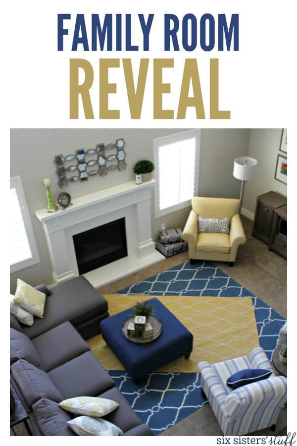Kid Friendly Family Room Reveal Six Sisters Stuff