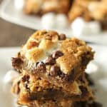 Fluffernutter Blondies