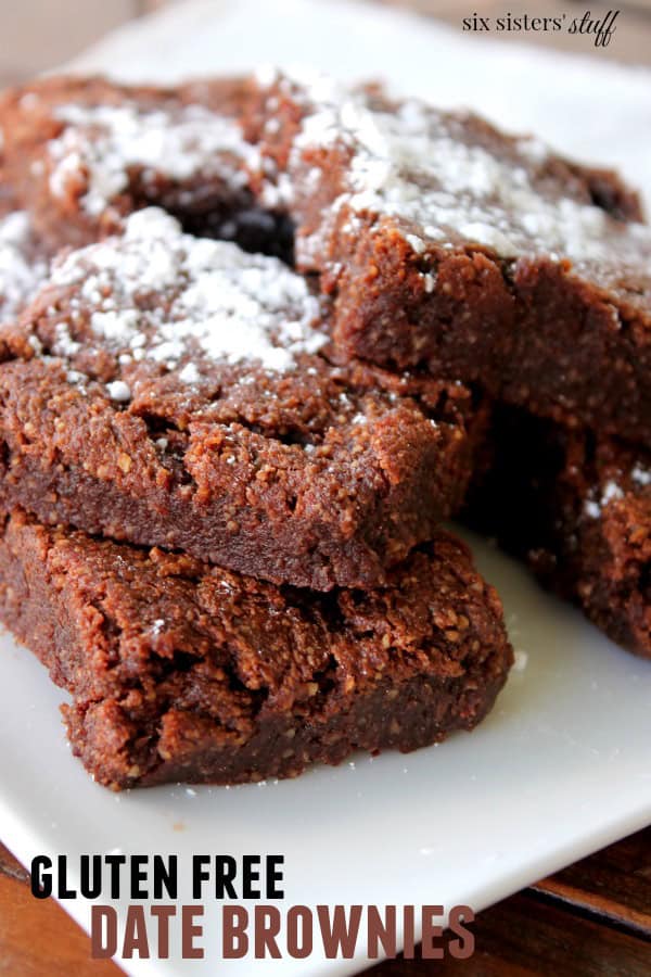 Gluten Free Date Brownies – Six Sisters' Stuff