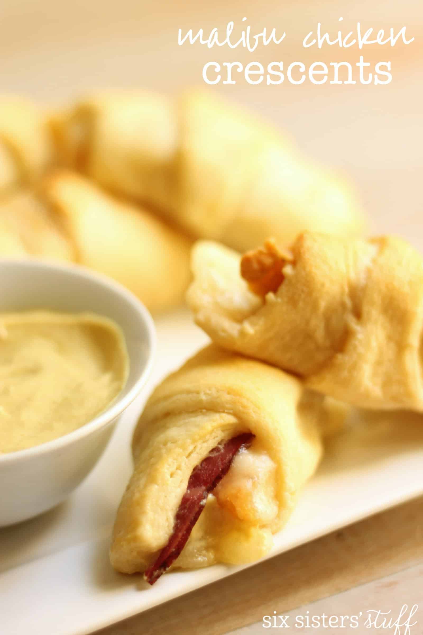 Malibu Chicken Crescents Recipe