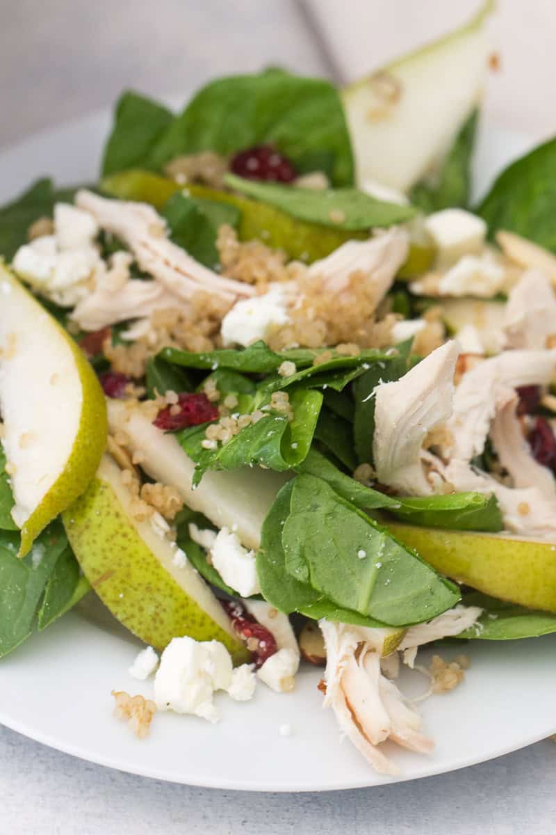 Chicken and Pear Quinoa Salad Recipe