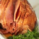 Slow Cooker Maple Glazed Ham