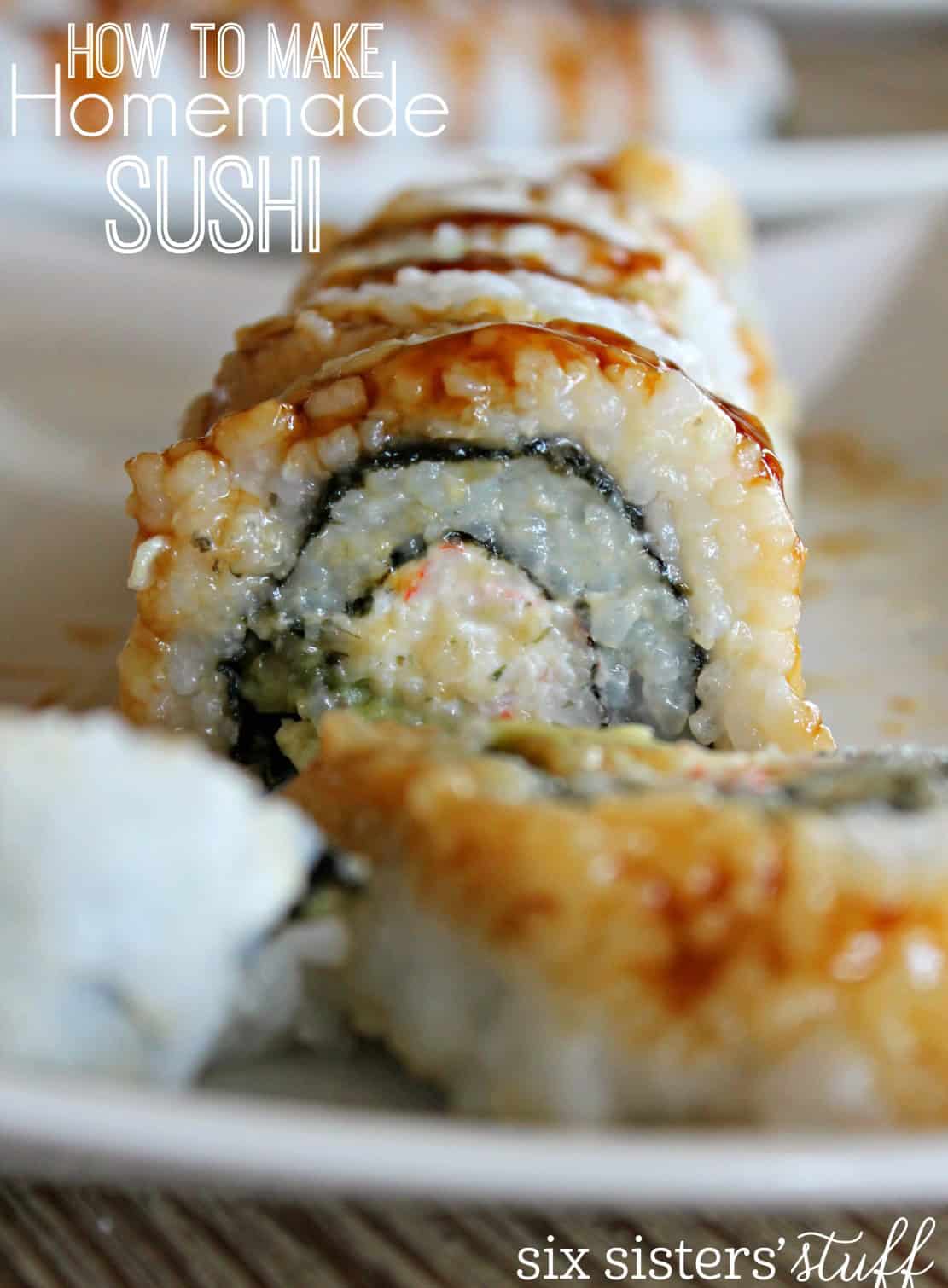 How Make Homemade Sushi (Crab Sushi)