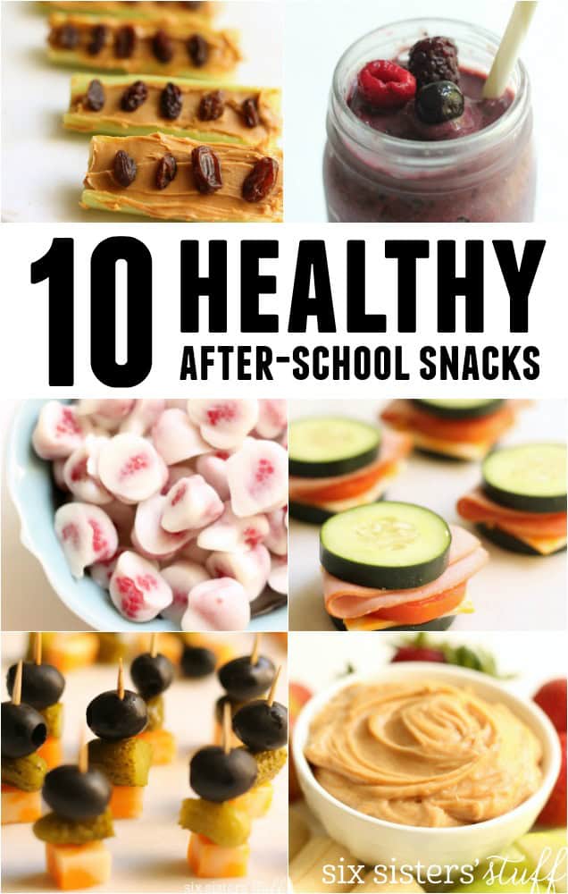 10 Healthy After-School Snacks