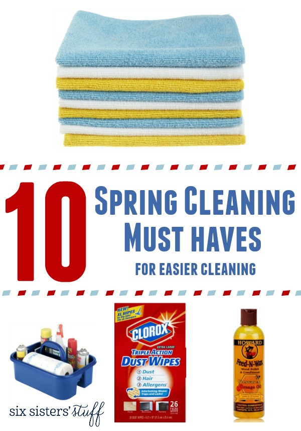 10 Spring Cleaning Must Haves