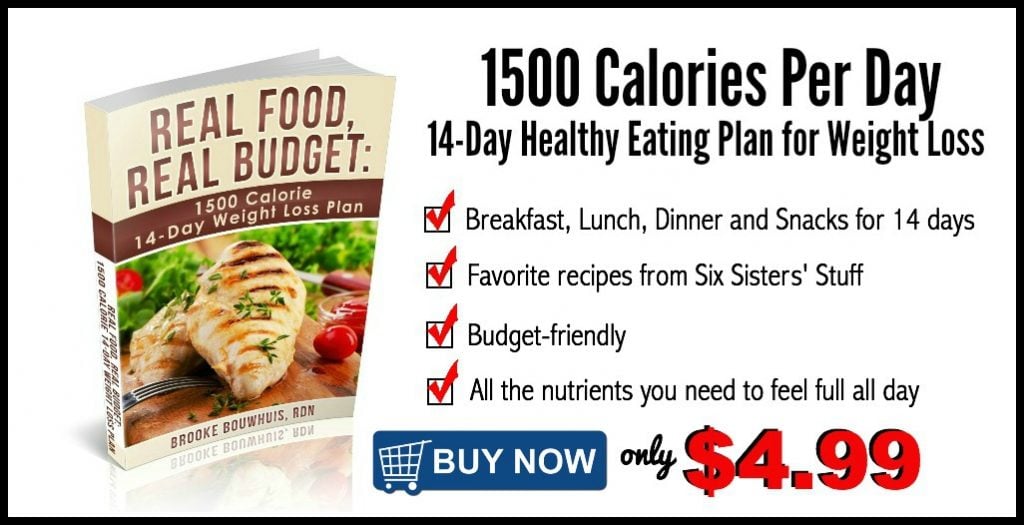 1500 calorie ebook six sisters strong