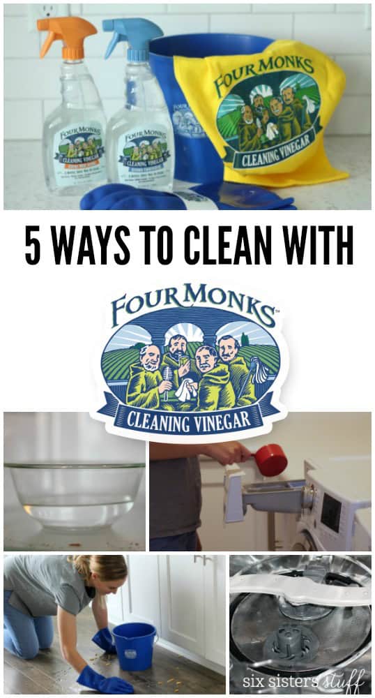 Our 5 Favorite Ways to Use Four Monks? Cleaning Vinegar