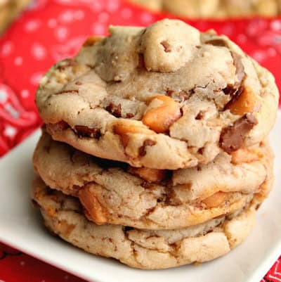 Butterscotch Toffee Cookies 3