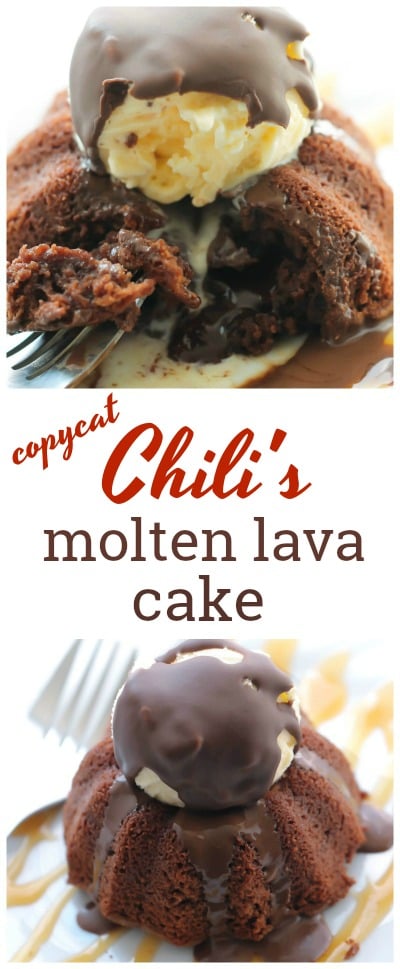 Copycat Chili’s Molten Lava Cake