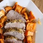 Italian Pork Roast with Sweet Potatoes