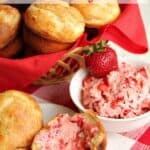 Popovers with Strawberry Butter