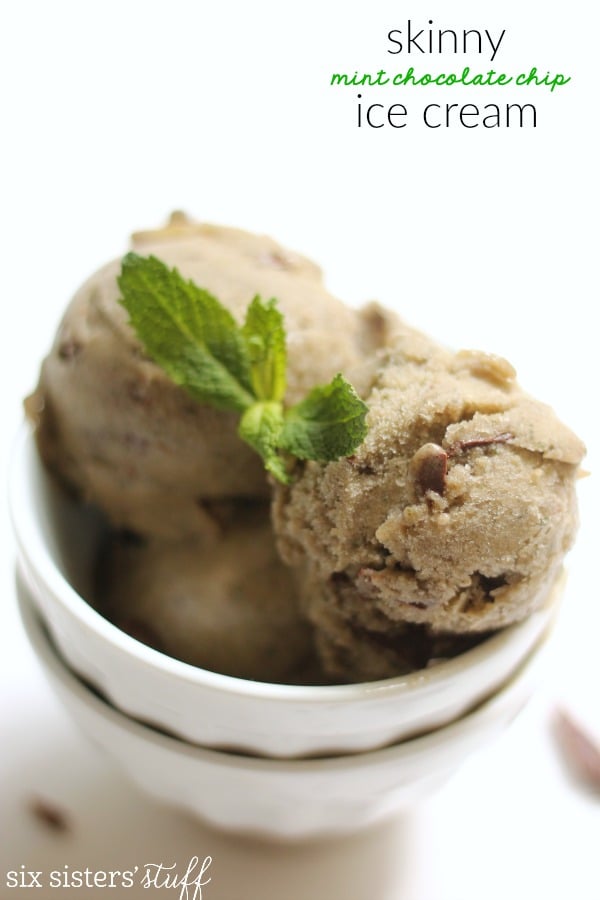 Skinny Mint Chocolate Chip ‘Ice Cream’