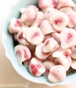 Yogurt Covered Raspberries